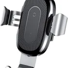 Automatic gravity wireless car mount mobile phone holder wireless charger