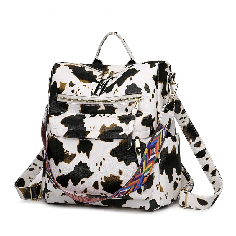 Women Cow Print Tote Handbag Wholesale Women Zebra Pattern Monogram Trending Vintage Backpack Bag Large Capacity Fashion Bags, 14 colors available
Women Cow Print Tote Handbag Wholesale Women Zebra Pattern Monogram Trending Vintage Backpack Bag Large Capacity Fashion Bags, 14 colors available