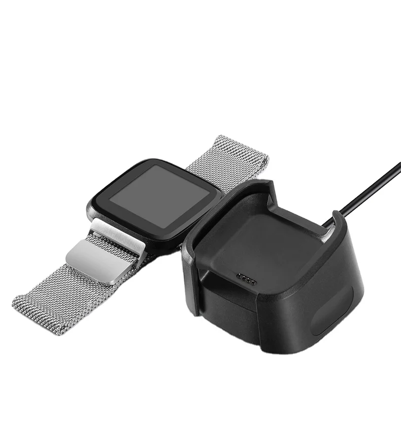 SIKAICASE Anti-Slip Portable TPE Smart Watch Charger Dock Charger Wireless Charger For Fitbit Versa, Black
SIKAICASE Anti-Slip Portable TPE Smart Watch Charger Dock Charger Wireless Charger For Fitbit Versa, Black