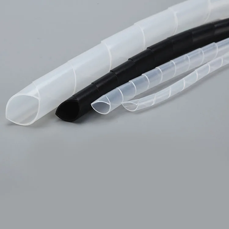 Factory Direct Sale PE Cable Spiral Sleeve Spiral Wrapping Band