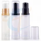 5ml 8ml 10ml 12ml 15ml plastic empty refillable airless vacuum bottle for makeup foundations