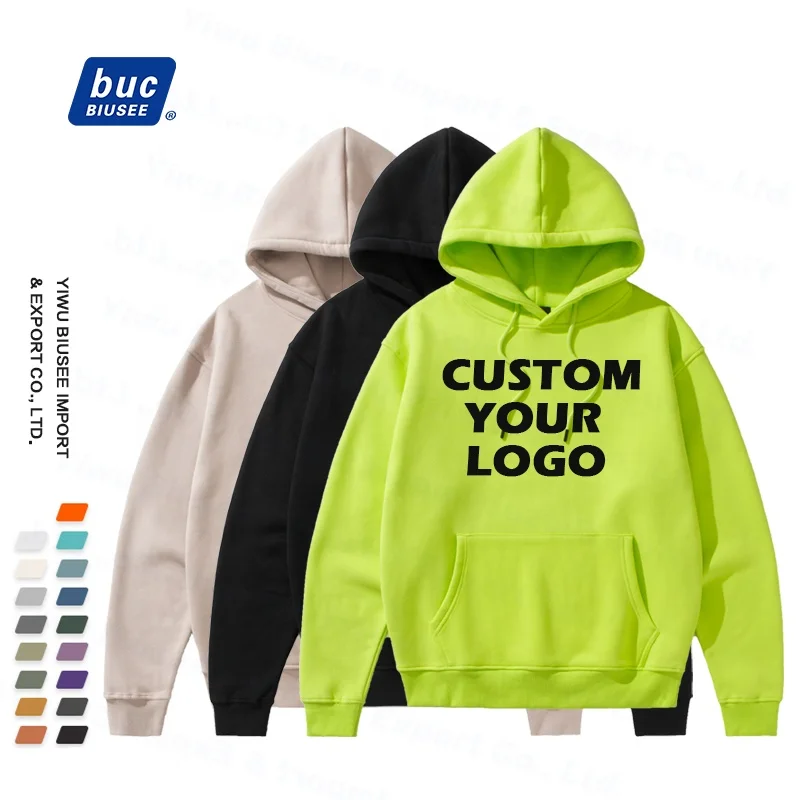 Wholesale Custom Logo Printed Embroidery Hoodies Unisex 100% Cotton Pullover Blank Plain Men Oversize Hoodies, Customized color
Wholesale Custom Logo Printed Embroidery Hoodies Unisex 100% Cotton Pullover Blank Plain Men Oversize Hoodies, Customized color