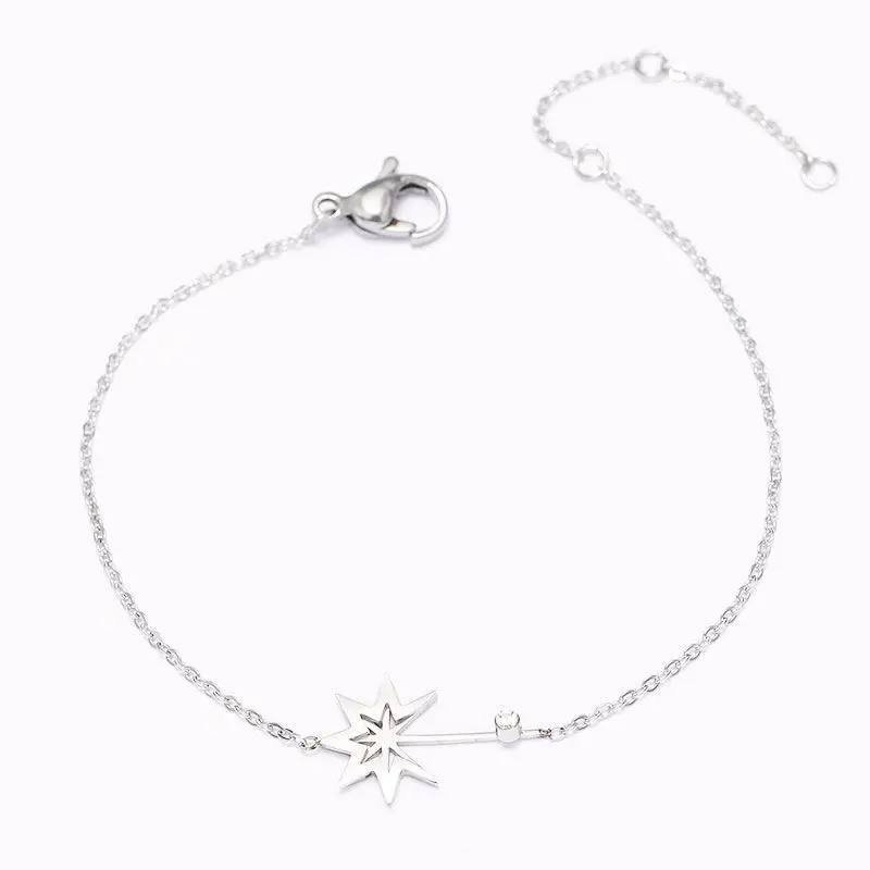 Factory Wholesale High Quality Stainless Steel Diamond Pendant Adjustable Bracelet For Girls
Factory Wholesale High Quality Stainless Steel Diamond Pendant Adjustable Bracelet For Girls