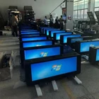 43.8 ultra wide 4K inch stretched lcd digital signage for taxi advertising