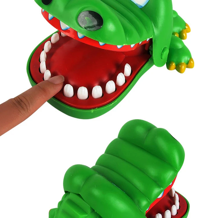 LANDER-MAN Tabletop Drinking Bite Finger Games Luck Crocodile With Two Printed Shot Glasses
LANDER-MAN Tabletop Drinking Bite Finger Games Luck Crocodile With Two Printed Shot Glasses