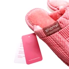 Tags Factory Design Custom Brand Name Logo Jacquard Damask Garment Woven Fabric Labels for Home Shoes