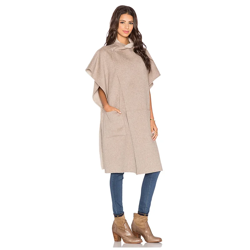 European and American fashion formal women ruffled short-sleeved trench coat jacket
European and American fashion formal women ruffled short-sleeved trench coat jacket