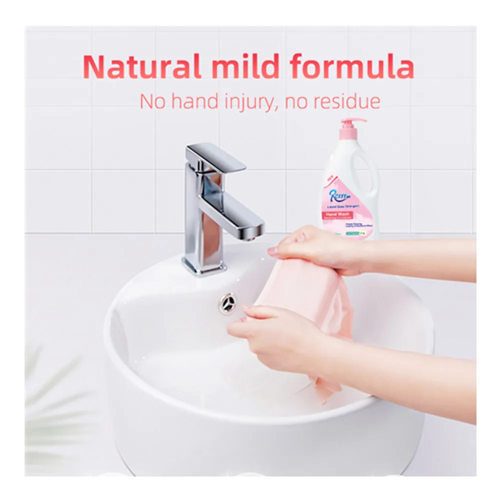 600ml High Quality Deeply Cleaning Ladies Underwear Baby Clothes cleaning Hand Wash Liquid Soap Detergent, White
600ml High Quality Deeply Cleaning Ladies Underwear Baby Clothes cleaning Hand Wash Liquid Soap Detergent, White