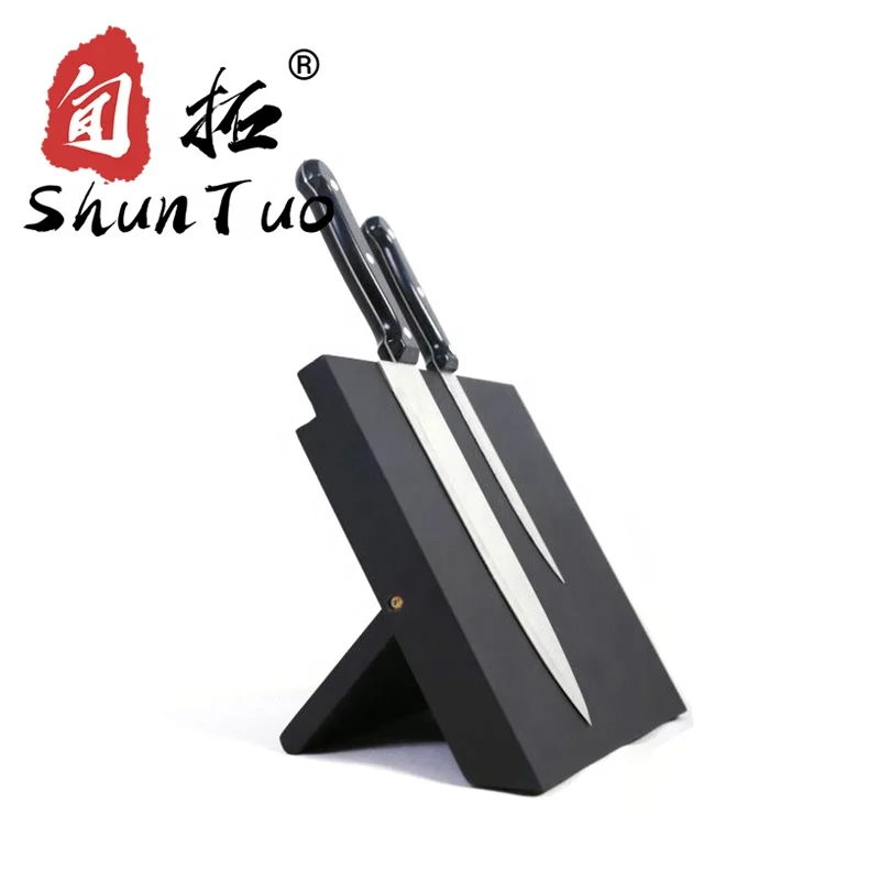 Amazon Hot Sell MDF board rubber magnet magnetic Knife Guard acacia wood Kitchen knife holder stand, Black
Amazon Hot Sell MDF board rubber magnet magnetic Knife Guard acacia wood Kitchen knife holder stand, Black