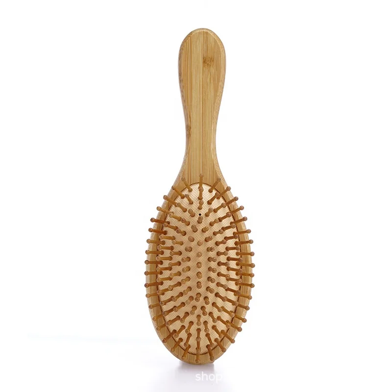 Bamboo Airbag Massage Comb carbonized solid wood cushion anti-static hair Brush Hair Combs, Natural color
Bamboo Airbag Massage Comb carbonized solid wood cushion anti-static hair Brush Hair Combs, Natural color