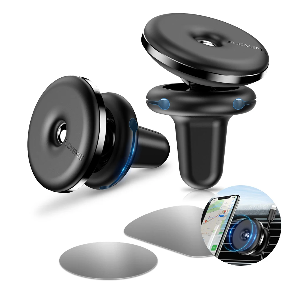 

Free Shipping 1 Sample OK Universal 360 Degree Rotating Smartphone Holder Air Vent Magnetic Mobile Phone Holder Car Mount