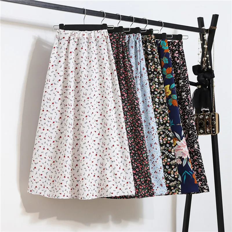 2022 Hot Sale Summer Women's Elegant Floral Print Skirts Loose Elastic High Waist Girls Fashion A Line Skirts
2022 Hot Sale Summer Women's Elegant Floral Print Skirts Loose Elastic High Waist Girls Fashion A Line Skirts