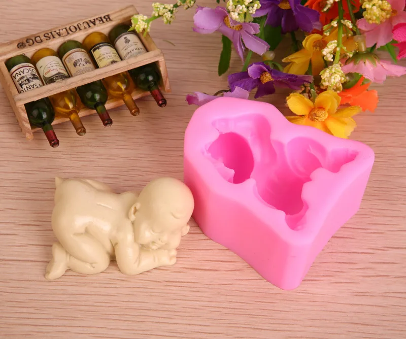 BPA free sleeping baby silicone reborn baby face dolls molds for Cake Candy Candle mold, Stock or customized
BPA free sleeping baby silicone reborn baby face dolls molds for Cake Candy Candle mold, Stock or customized