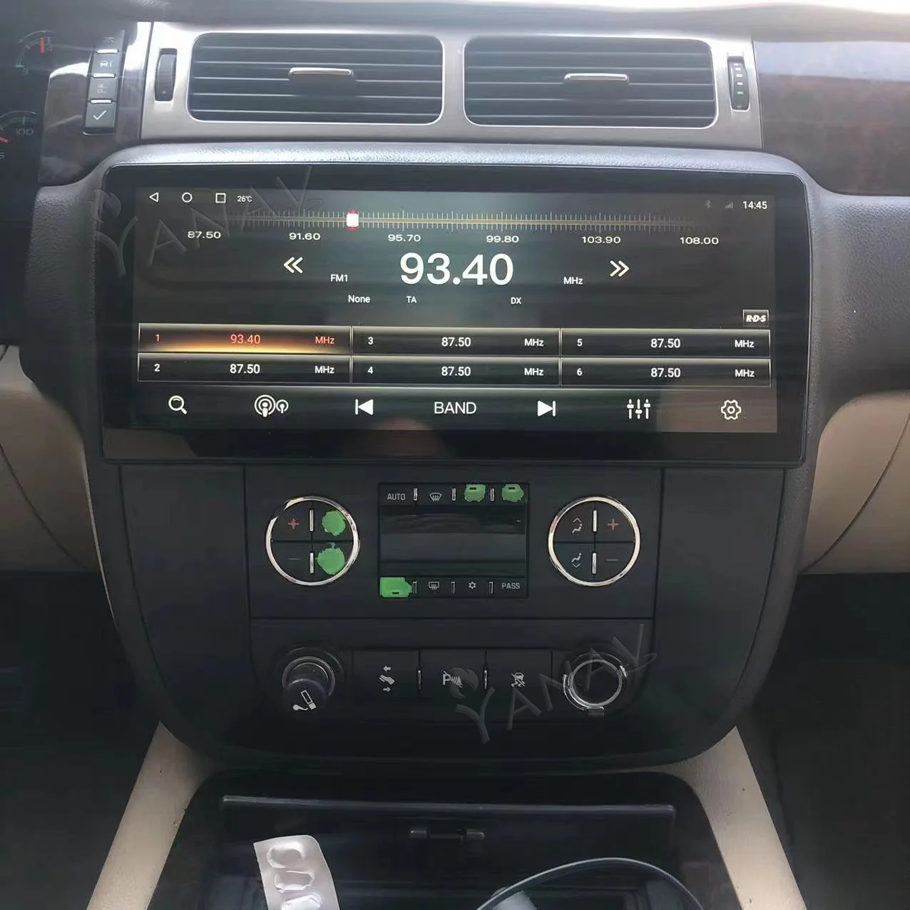 12.3 Car Radio For GMC Yukon Chevrolet Tahoe Suburban 2008-2012 Android Unit Car Multimedia Player Audio GPS Navigation Carplay, Black
12.3 Car Radio For GMC Yukon Chevrolet Tahoe Suburban 2008-2012 Android Unit Car Multimedia Player Audio GPS Navigation Carplay, Black