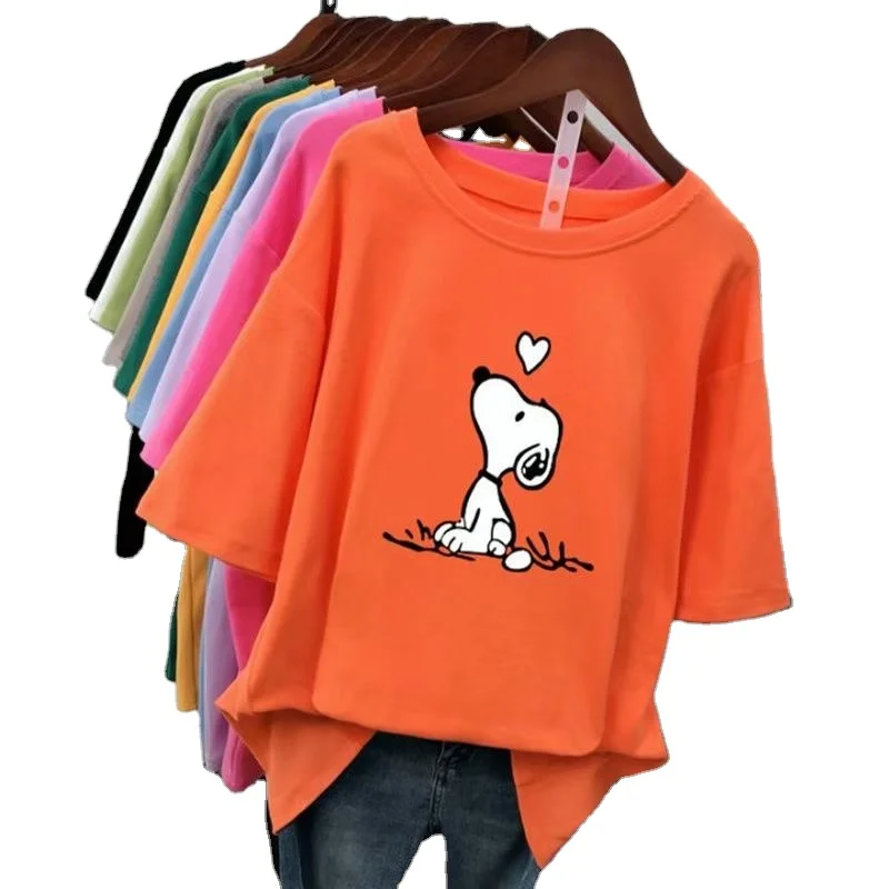 Summer hot-selling manufacturer supplies summer women's plus size t-shirt street short-sleeved t-shirt
Summer hot-selling manufacturer supplies summer women's plus size t-shirt street short-sleeved t-shirt