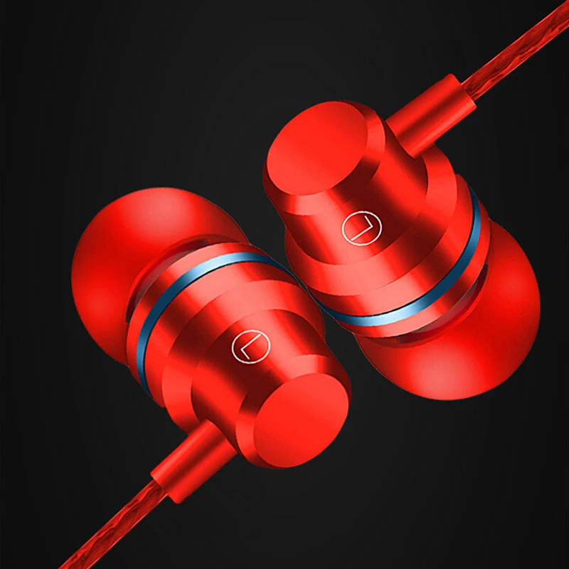 Professional Metal Headphone In Ear Wired Earphone 3.5mm Heavy Bass Sound Quality Music Sport Headset For iPhone/Xiaomi
Professional Metal Headphone In Ear Wired Earphone 3.5mm Heavy Bass Sound Quality Music Sport Headset For iPhone/Xiaomi