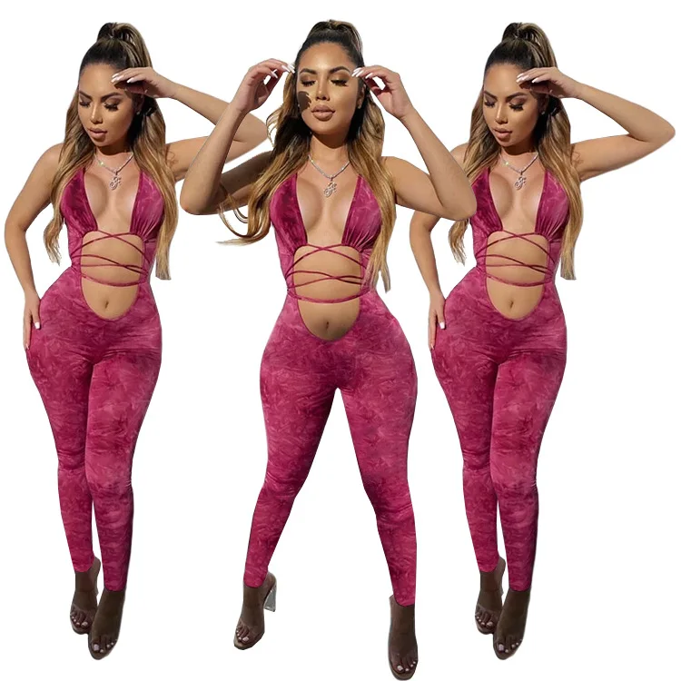 Latest Products Sexy Deep V Neck Bandage Club Rompers Womens One Piece Jumpsuits, Picture color
Latest Products Sexy Deep V Neck Bandage Club Rompers Womens One Piece Jumpsuits, Picture color