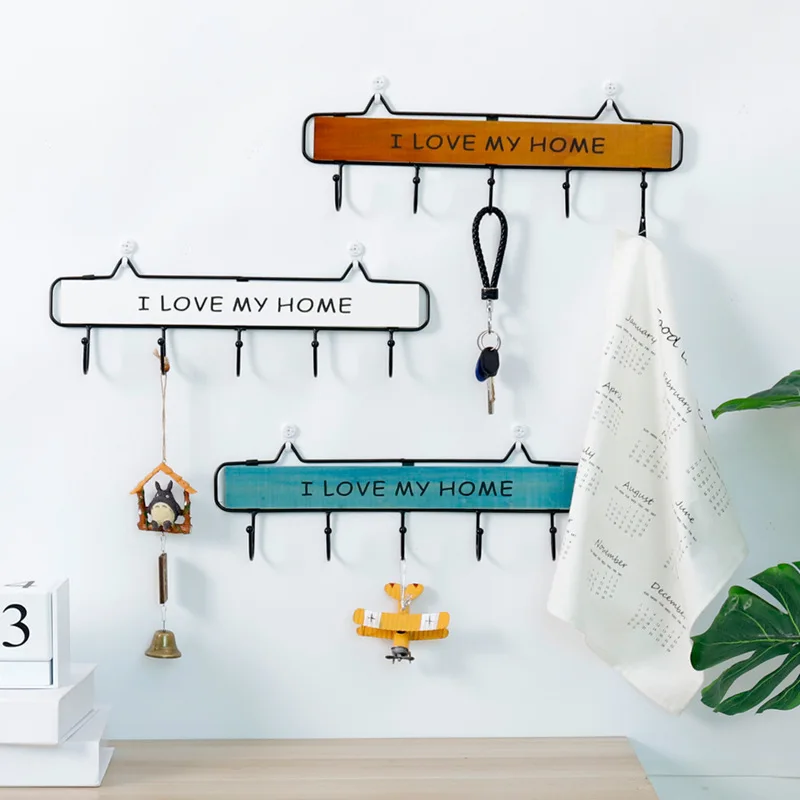 Nordic Retro Wood Decoration Bathroom Key Coat Wall Hook Metal for Clothes Hanger, Customized
Nordic Retro Wood Decoration Bathroom Key Coat Wall Hook Metal for Clothes Hanger, Customized