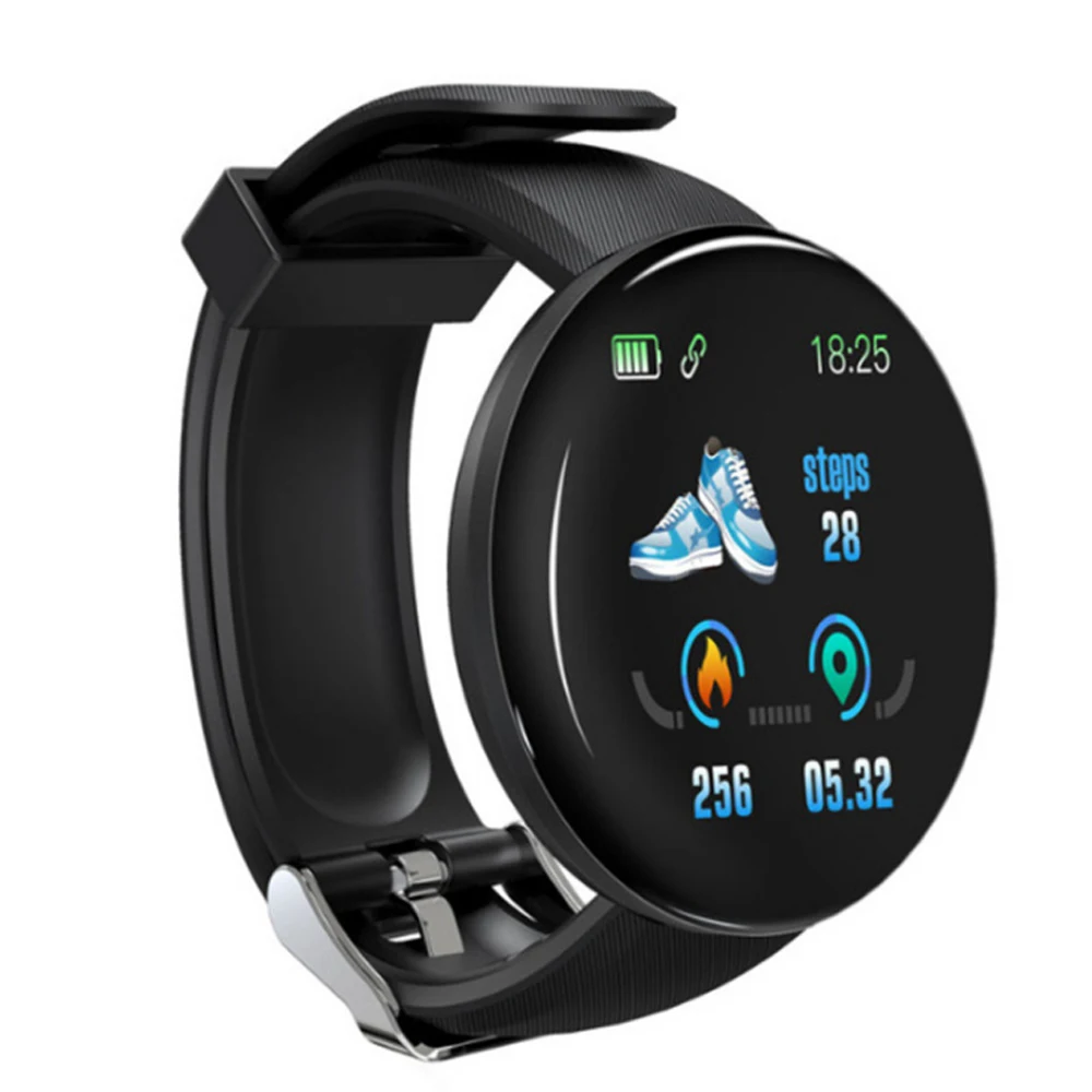 Newest design Smart Watch D18 Round Screen Smart Bracelet With HD LCD Screen Sport D18 Smartwatch, Black white
Newest design Smart Watch D18 Round Screen Smart Bracelet With HD LCD Screen Sport D18 Smartwatch, Black white