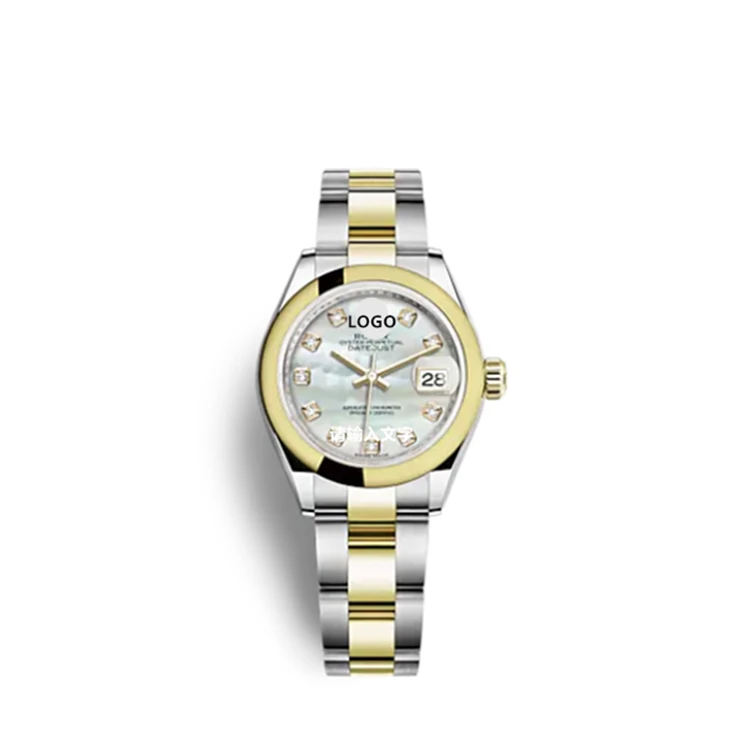 5 Part Stainless Steel Strap Popular Women Watch Mechanical Watches 28mm Rolexables With Diamonds
5 Part Stainless Steel Strap Popular Women Watch Mechanical Watches 28mm Rolexables With Diamonds