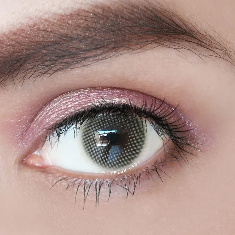 Fresh Lady Lemon Collection Creamy Hazel Color Contact Lenses 
Fresh Lady Lemon Collection Creamy Hazel Color Contact Lenses