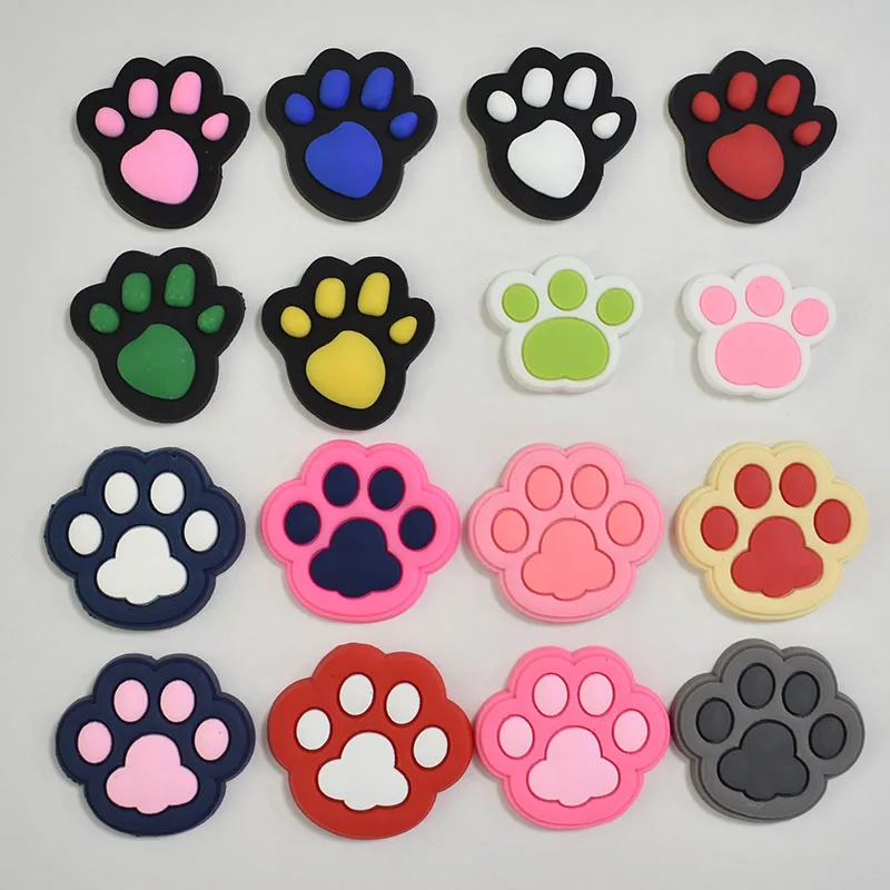 Wholesale animal footprints shoe flower removable PVC soft rubber shoe buckle clogs ornaments, As picture/custom
Wholesale animal footprints shoe flower removable PVC soft rubber shoe buckle clogs ornaments, As picture/custom