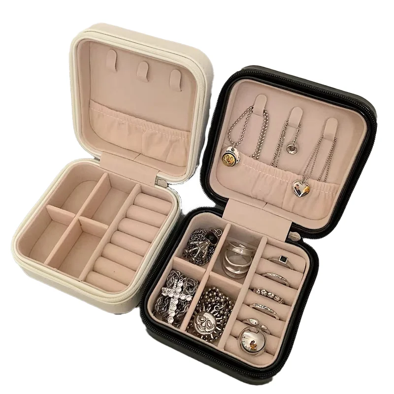 Hot sale custom logo jewelry packaging box travel storage boxes leather mini jewelry case embossed travel necklace jewelry boxes, Pink, green, black, pearl white
Hot sale custom logo jewelry packaging box travel storage boxes leather mini jewelry case embossed travel necklace jewelry boxes, Pink, green, black, pearl white