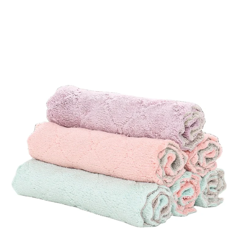 Diamond-shaped absorbent cloth wash bowl towel bowl towel kitchen oil washing dishes cloth double-glazed
Diamond-shaped absorbent cloth wash bowl towel bowl towel kitchen oil washing dishes cloth double-glazed