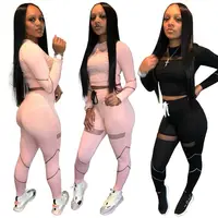 1119M231 new style solid mesh spliced leisure tracksuit long Pant 2020 Women Two Piece Outfits Set womens 2 piece outfit
1119M231 new style solid mesh spliced leisure tracksuit long Pant 2020 Women Two Piece Outfits Set womens 2 piece outfit