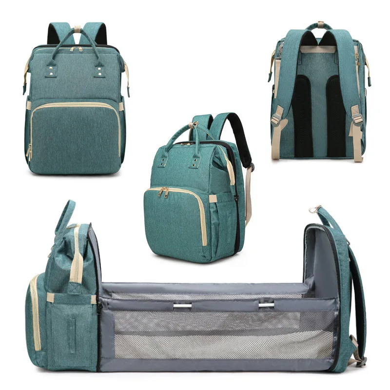 portable multifunction travel foldable baby mommy backpack diaper bag with changing bed, As customers' requirement
portable multifunction travel foldable baby mommy backpack diaper bag with changing bed, As customers' requirement