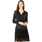Top quality blouse designs for fat ladies black classy cutting for ladies blouse pattern