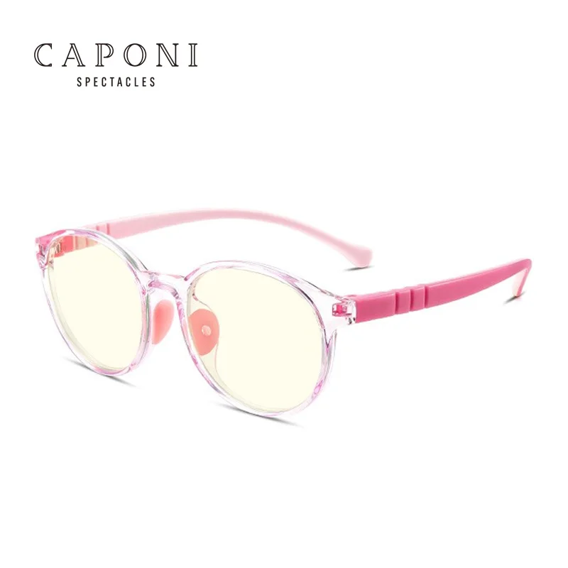 CAPONI New Arrivals Computer Photochromic Anti-blue Light Frame Kids Optical Frame Tr90+silicone Five Colors for Kids Unisex 8g
CAPONI New Arrivals Computer Photochromic Anti-blue Light Frame Kids Optical Frame Tr90+silicone Five Colors for Kids Unisex 8g