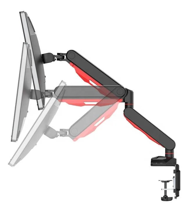 Gaming Aluminum Gas Spring Monitor Arm with Red/Blue Light USB-Charging Loctek DLB530-GS, Red/blue/black
Gaming Aluminum Gas Spring Monitor Arm with Red/Blue Light USB-Charging Loctek DLB530-GS, Red/blue/black