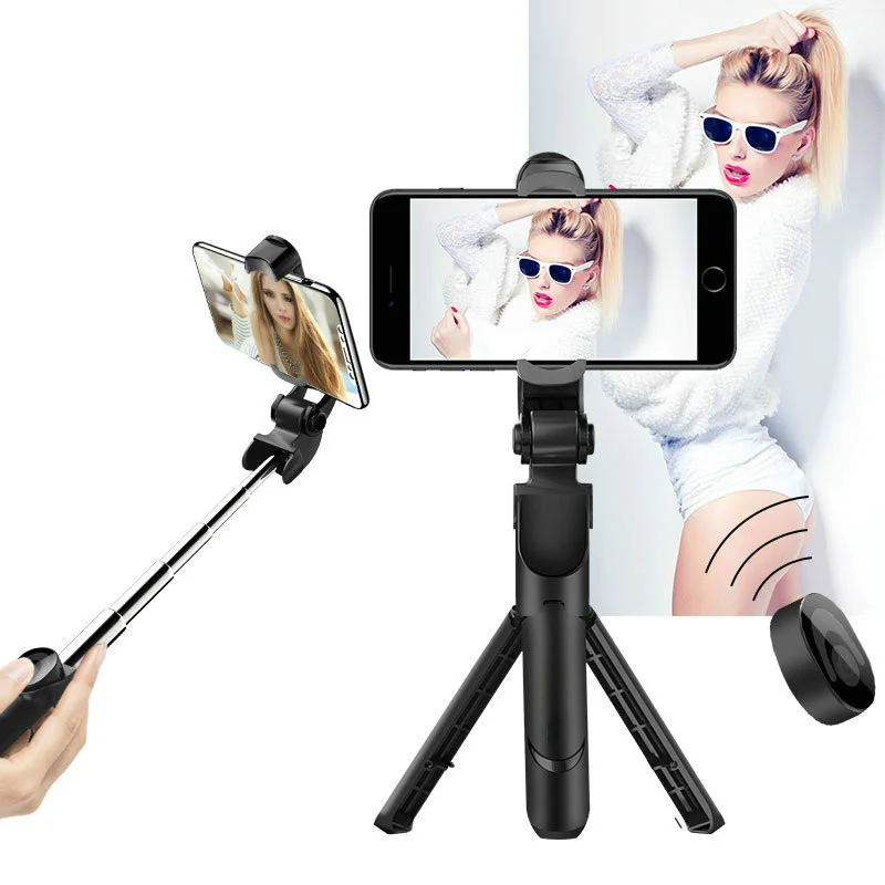 universal mobile accessories camera foldable extendable smartphone holder tripod stick phone selfie stick for iphone, Black
universal mobile accessories camera foldable extendable smartphone holder tripod stick phone selfie stick for iphone, Black