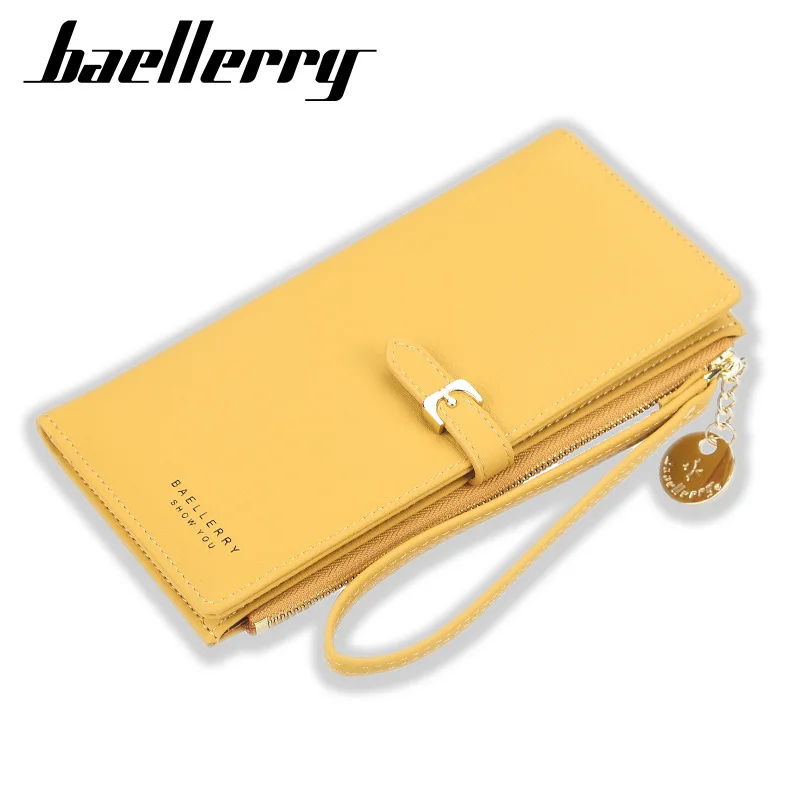 Baellerry Hasp Big Capacity Women Hand Wallet Lady's Fashion Zipper Card Holder Bag, Yellow,black,blue,pink,light pink,red,gray
Baellerry Hasp Big Capacity Women Hand Wallet Lady's Fashion Zipper Card Holder Bag, Yellow,black,blue,pink,light pink,red,gray
