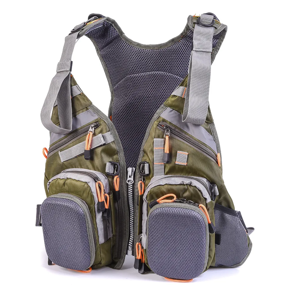 Fly Fishing Vest Chest Pack Backpack Multi Pockek Outdoor Life Fishing Jacket Vest, Panton colors
Fly Fishing Vest Chest Pack Backpack Multi Pockek Outdoor Life Fishing Jacket Vest, Panton colors
