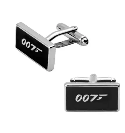 Men's fashion jewelry round square black 007 cufflinks French shirt sleeve cuff links
Men's fashion jewelry round square black 007 cufflinks French shirt sleeve cuff links