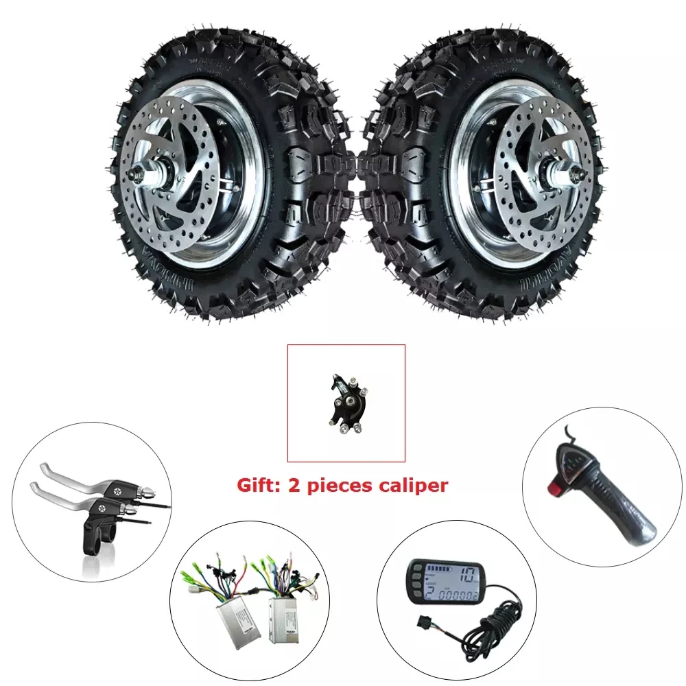 11inch 48V 1500W Hub Motor Kit For Electric Motorcycle With Double Drive 60km/h Electric Scooter Kit, Black
11inch 48V 1500W Hub Motor Kit For Electric Motorcycle With Double Drive 60km/h Electric Scooter Kit, Black