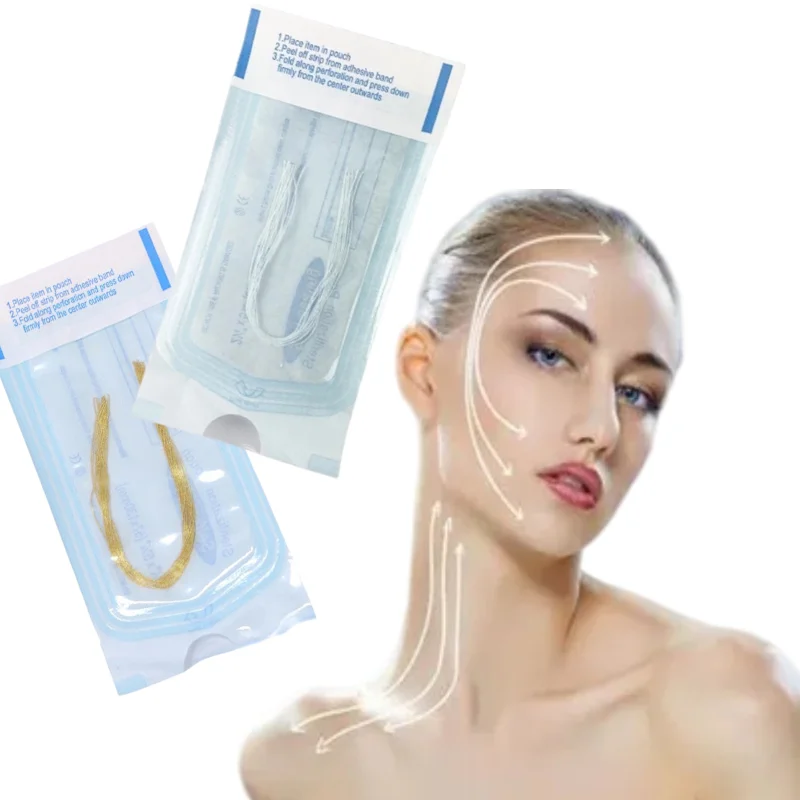 Needl-free filler gold thread carved facial collagen thread lift care skin gold protein line
Needl-free filler gold thread carved facial collagen thread lift care skin gold protein line