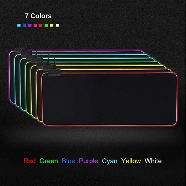New product ideas 2020 Factory OEM Extended RGB Glowing LED Gaming Mousepad, Pantone color
New product ideas 2020 Factory OEM Extended RGB Glowing LED Gaming Mousepad, Pantone color