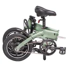 Electric 6061 Aluminum Alloy Frame 14 Inch Carbon Steel From Mini Folding Electric Bike