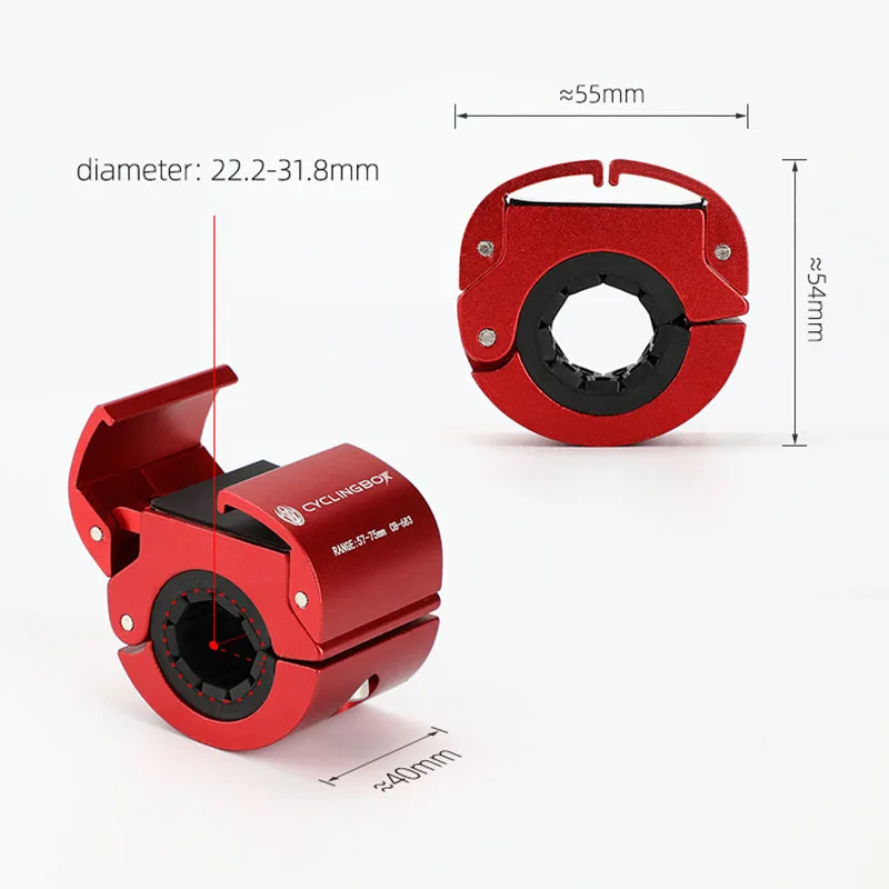 Annular Bicycle Phone Holder Aluminium Alloy Bicycle Mobile Phone Racks Portable Cycling Phone Mount Bike Accessories, Red / black / silvery
Annular Bicycle Phone Holder Aluminium Alloy Bicycle Mobile Phone Racks Portable Cycling Phone Mount Bike Accessories, Red / black / silvery
