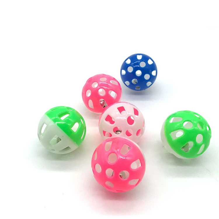 Good Quality And Interesting Pet Cat Interactive Plastic Hollow Ball Toy With Bell, Red/green/pink/blue
Good Quality And Interesting Pet Cat Interactive Plastic Hollow Ball Toy With Bell, Red/green/pink/blue