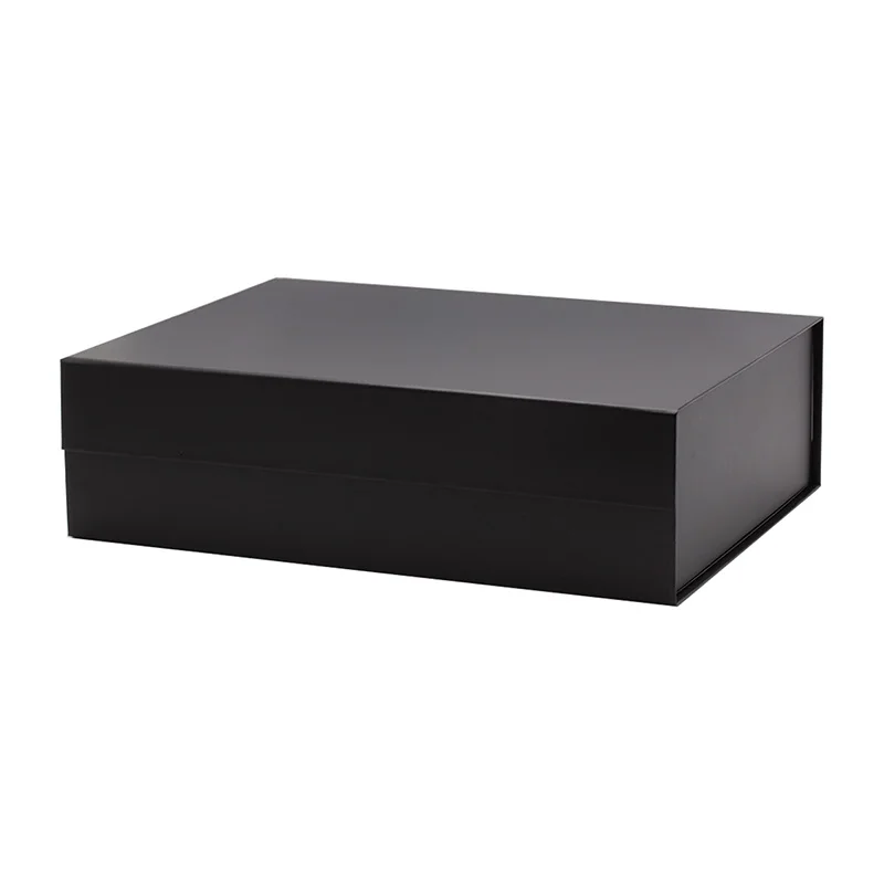 Luxury large plain black magnetic closure flip top t shirt retail packaging gift boxes
Luxury large plain black magnetic closure flip top t shirt retail packaging gift boxes