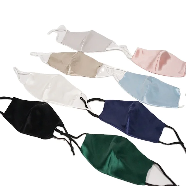 100% Natural Mulberry Silk Fabric 2 Layer dust-proof reusable washable healthy Facecovering facemask 
100% Natural Mulberry Silk Fabric 2 Layer dust-proof reusable washable healthy Facecovering facemask