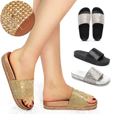 SL-0110 New Design Latest Beach Comfortable Luxury Sandals Bling Full Diamond Flat Sandals Women, Picture
SL-0110 New Design Latest Beach Comfortable Luxury Sandals Bling Full Diamond Flat Sandals Women, Picture