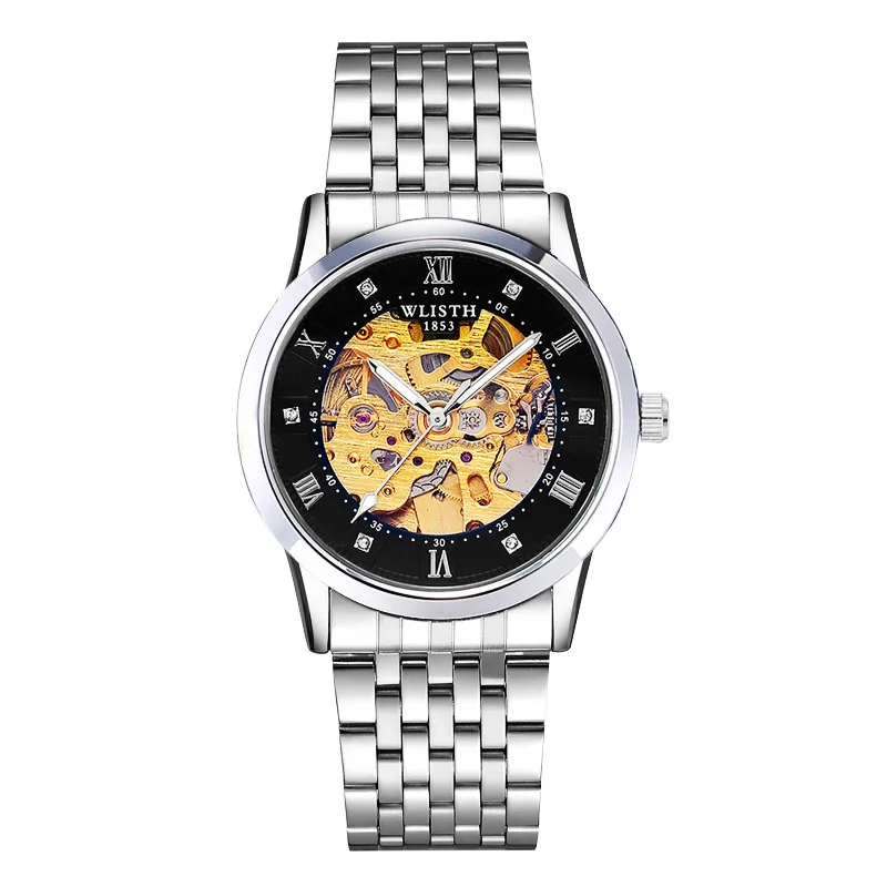 Fashion Men's Mechanical Watch Leather Strap Stainless Steel Strap Automatic Mechanical Watch, 8 colors
Fashion Men's Mechanical Watch Leather Strap Stainless Steel Strap Automatic Mechanical Watch, 8 colors
