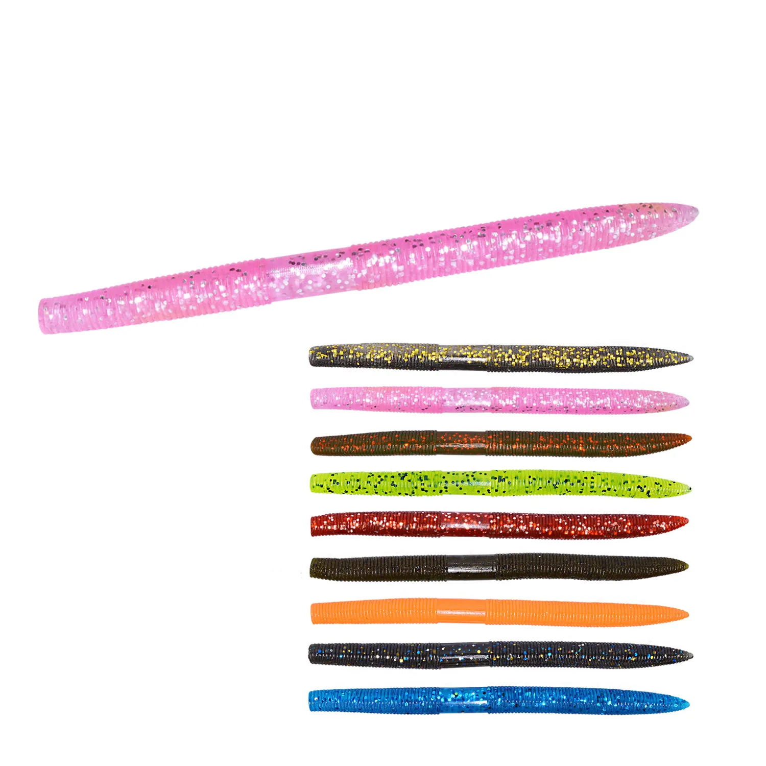 8pcs 14cm 8.4g factory wholesale shad soft senko swimbait fishing plastic worm
8pcs 14cm 8.4g factory wholesale shad soft senko swimbait fishing plastic worm