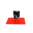 Orange Rubber Stamp Sheet for Laser Engraving Machine with A4 Size 2.3mm
