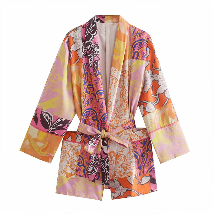 BMURHMZA2021 summer autumn new women's clothing Bohemian style with belt printing kimono women's coat, Picture showns
BMURHMZA2021 summer autumn new women's clothing Bohemian style with belt printing kimono women's coat, Picture showns